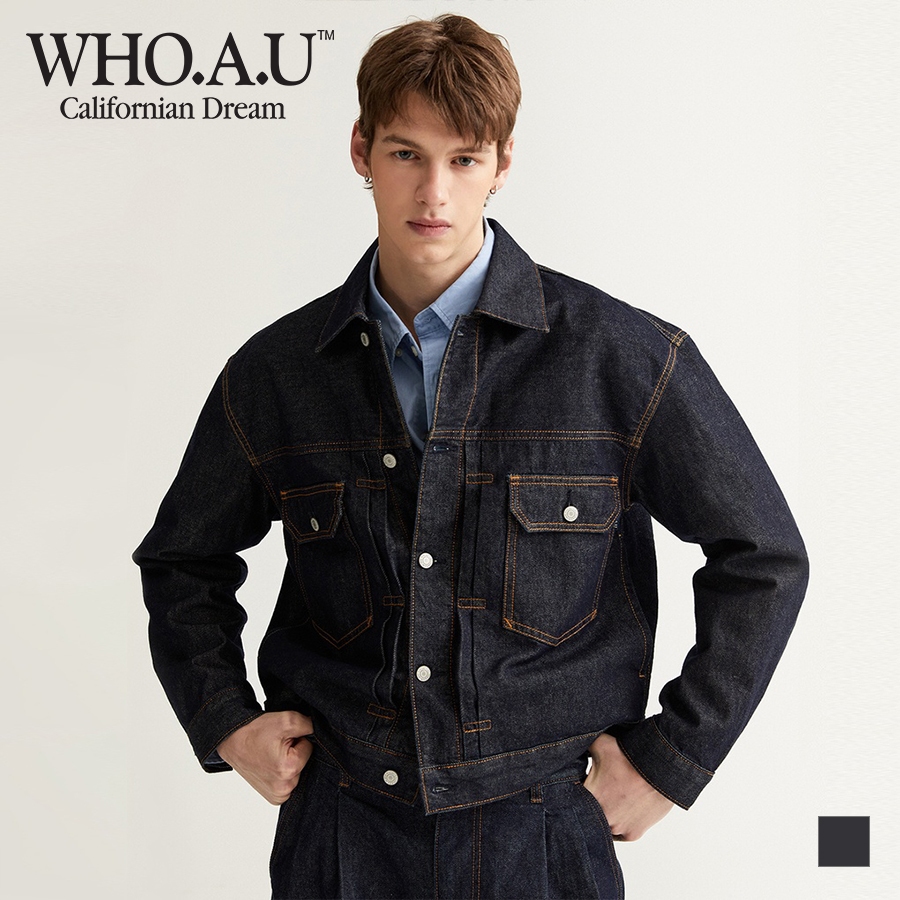 [WHO.A.U] 牛仔外套 WHJED2323M