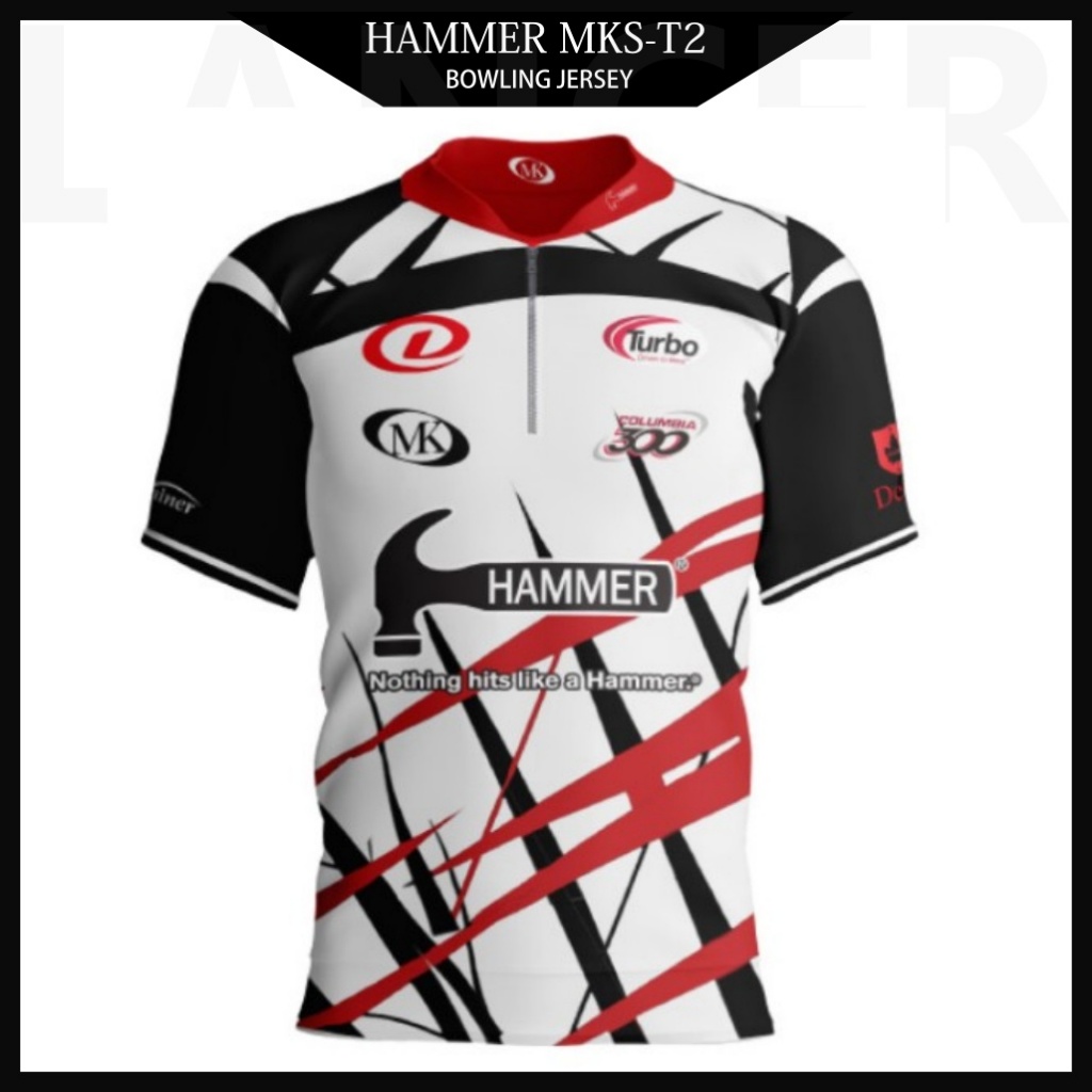 Hammer 保齡球衫 MKS-T2/保齡球 T 恤制服