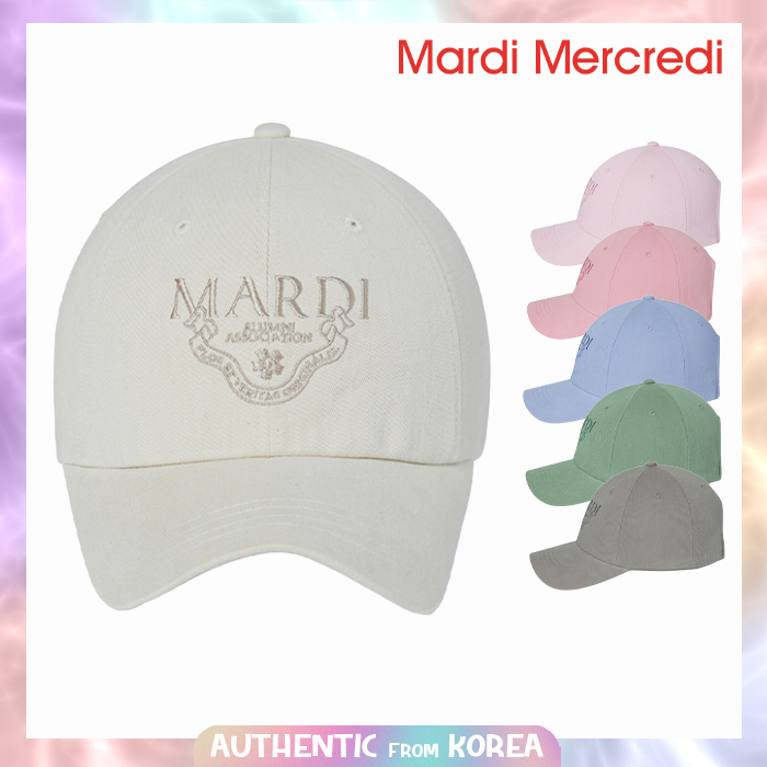 Mardi MERCREDI 2024 新款女式帽子鋁製經典洗滌 6 色