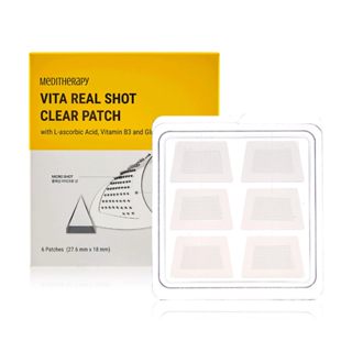 [MEDITHERAPY] Vita Real Shot Clear Patch (6 片) - 黑斑貼、痤瘡和瑕疵護理