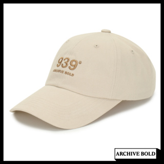 ARCHIVE BOLD 939 BASIC 6-PANEL CAP 帽子 棒球帽 韓國發貨