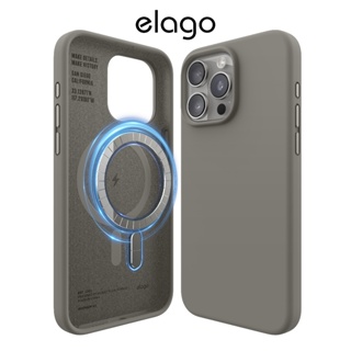 [elago] Magnetic Silicone iPhone 15 Pro / Pro Max 磁性矽膠手機殼