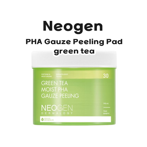 [Neogen] Pha 紗布去角質墊 30 片或 10ea 綠茶、檸檬、酒