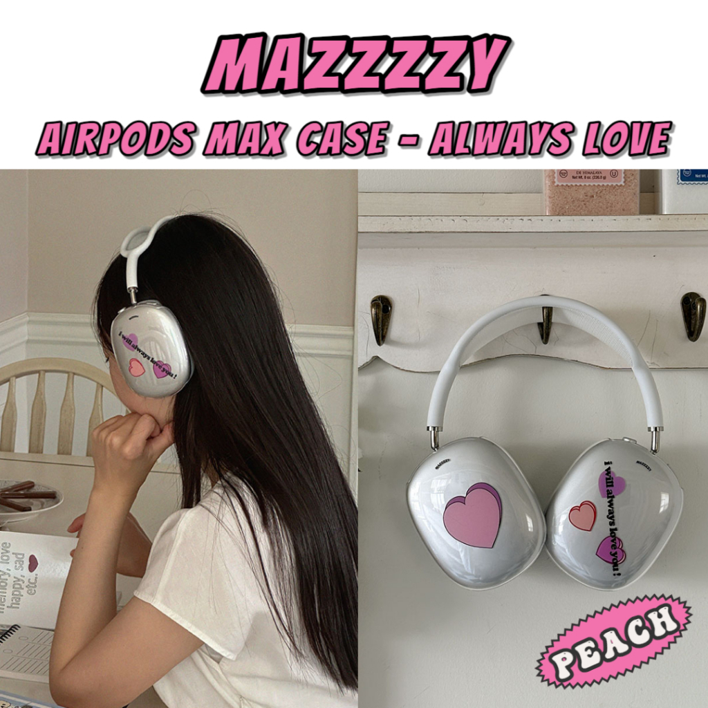 🇰🇷 Mazzzzy - Always Love Airpods Max 保護殼透明硬殼