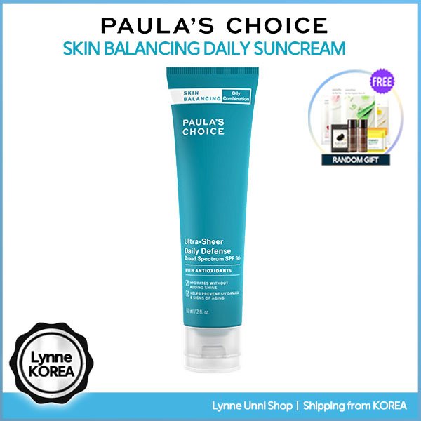 Paula's Choice SKIN BALANCING 超透明日常防禦 SPF 30 防曬霜/防曬霜 60ml