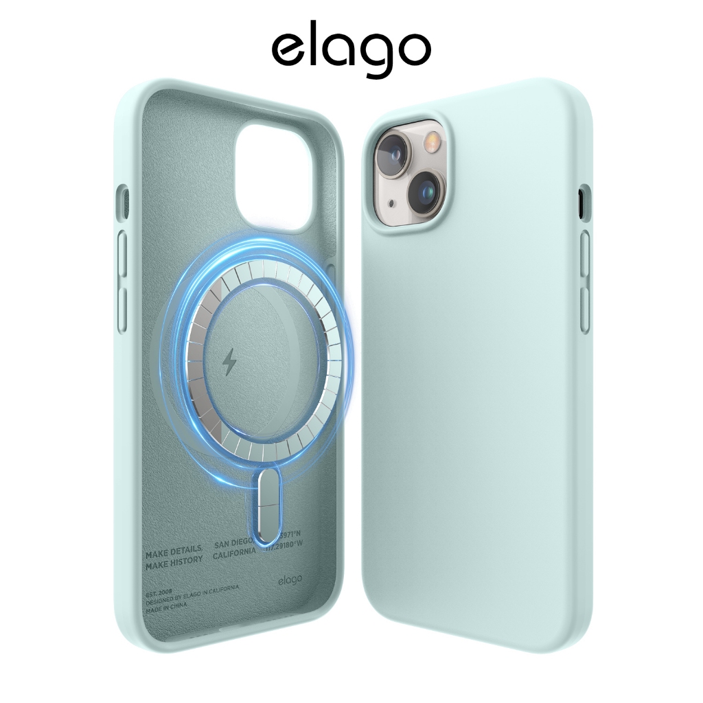 [elago] MagSafe 磁性矽膠手機殼 (適用 iPhone 13)