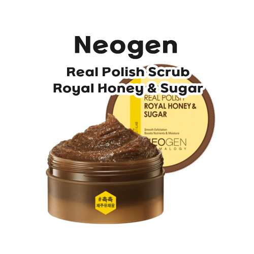 [Neogen] Real Polish Scrub 100g 皇家蜂蜜和糖,白米和糖