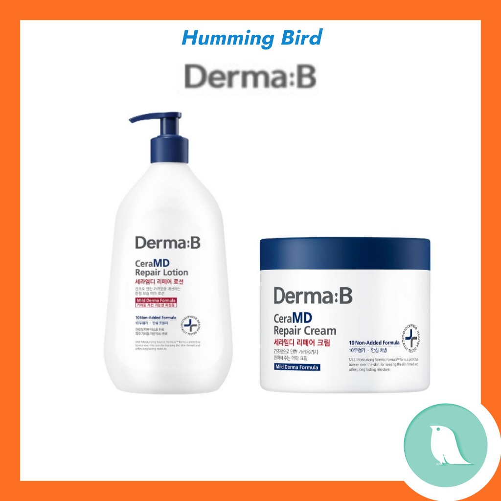 [Derma:B] Ceramd 修護乳液 400ml&amp;面霜 430ml
