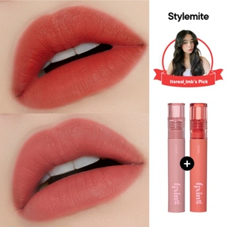 [STYLEMITE 官方] [SET] ETUDE 固定色調 #02 復古紅 (4g) + #05 午夜紫紅色 (4g