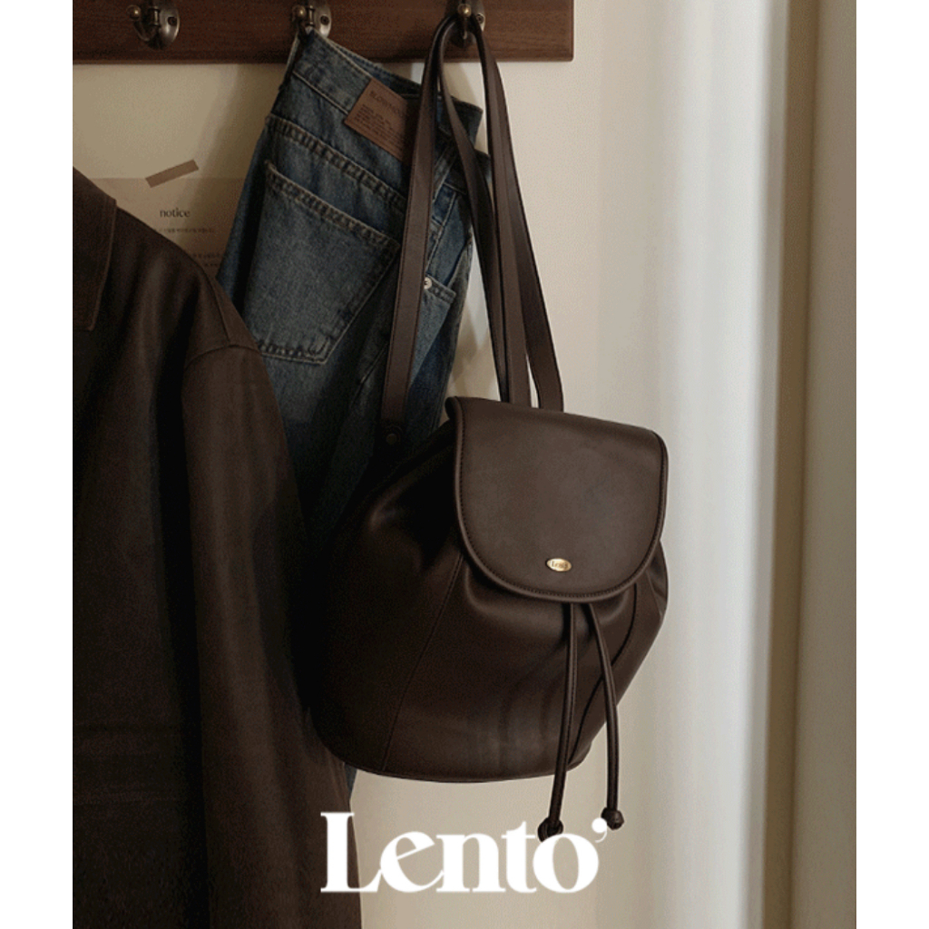 韓國直送🔥歐爸👦🏻 Slowand Lento Vine daily backpack 後背包 自製款 韓國 選物