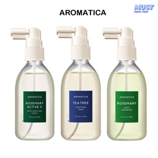 Aromatica Rosemary Active V 抗脫髮補品 100ml,茶樹淨化補品 100ml,迷迭香根增強頭