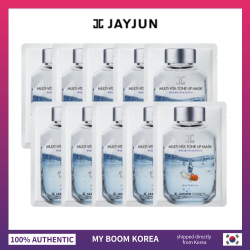 Jayjun 複合維生素提亮面膜 10 片