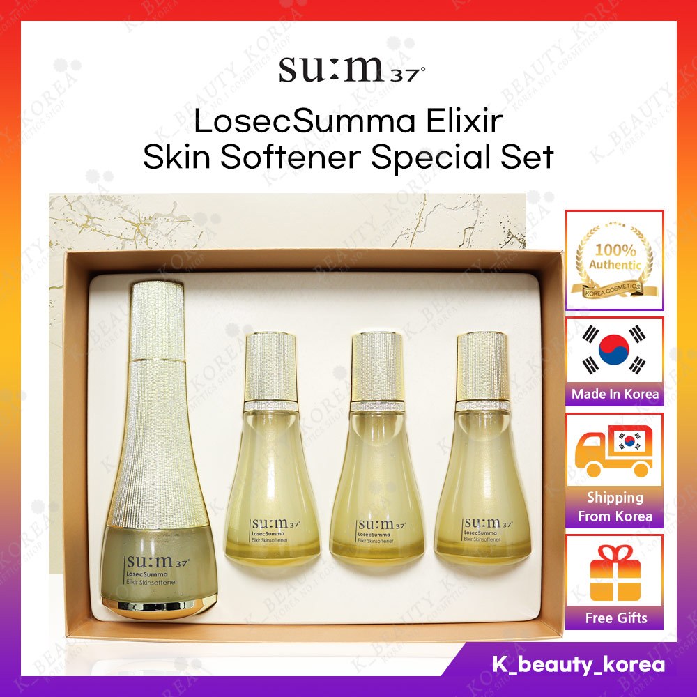 [SU:M37] Sum37 LosecSumma Elixir Skinsoftener 150ml 特別套裝