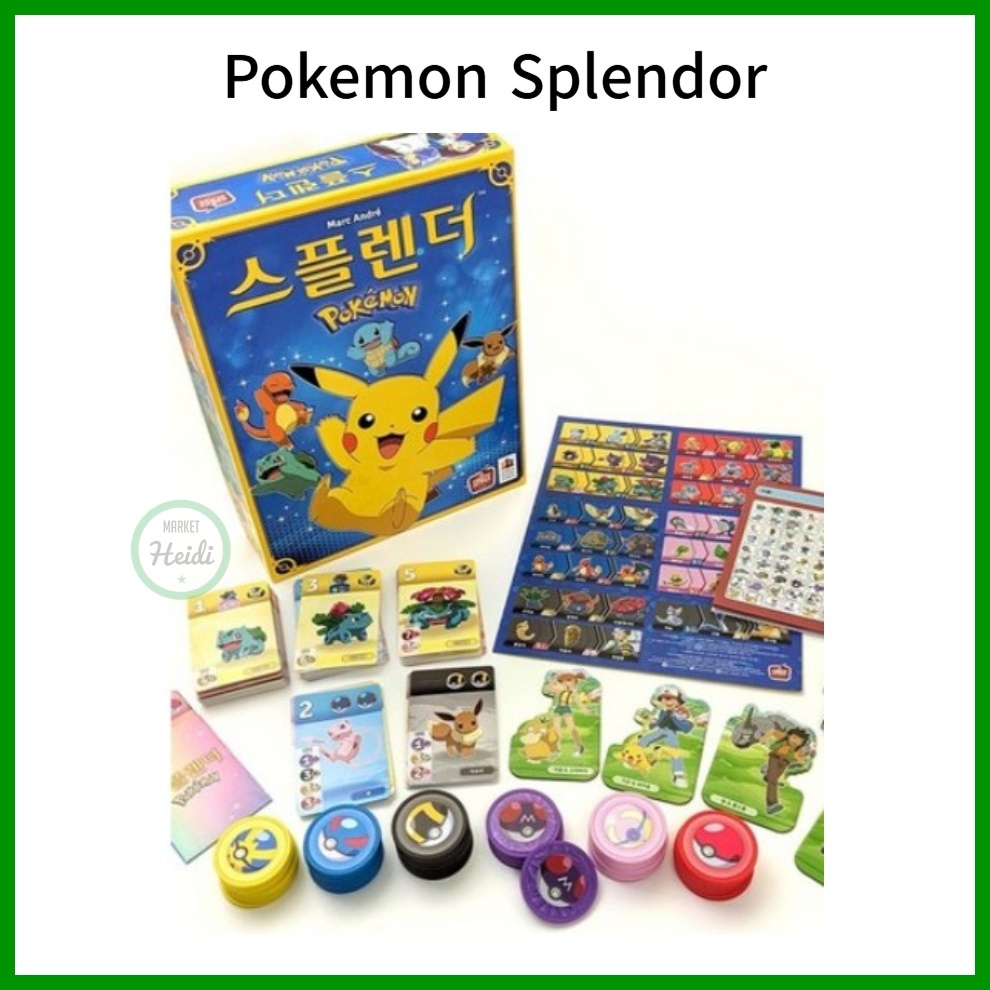 韓國桌遊 Pokemon Splendor 桌遊