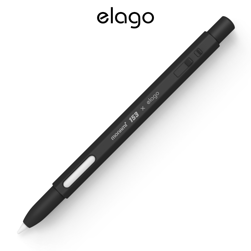 [elago] Monami Black and White Apple Pencil 2代 保護套