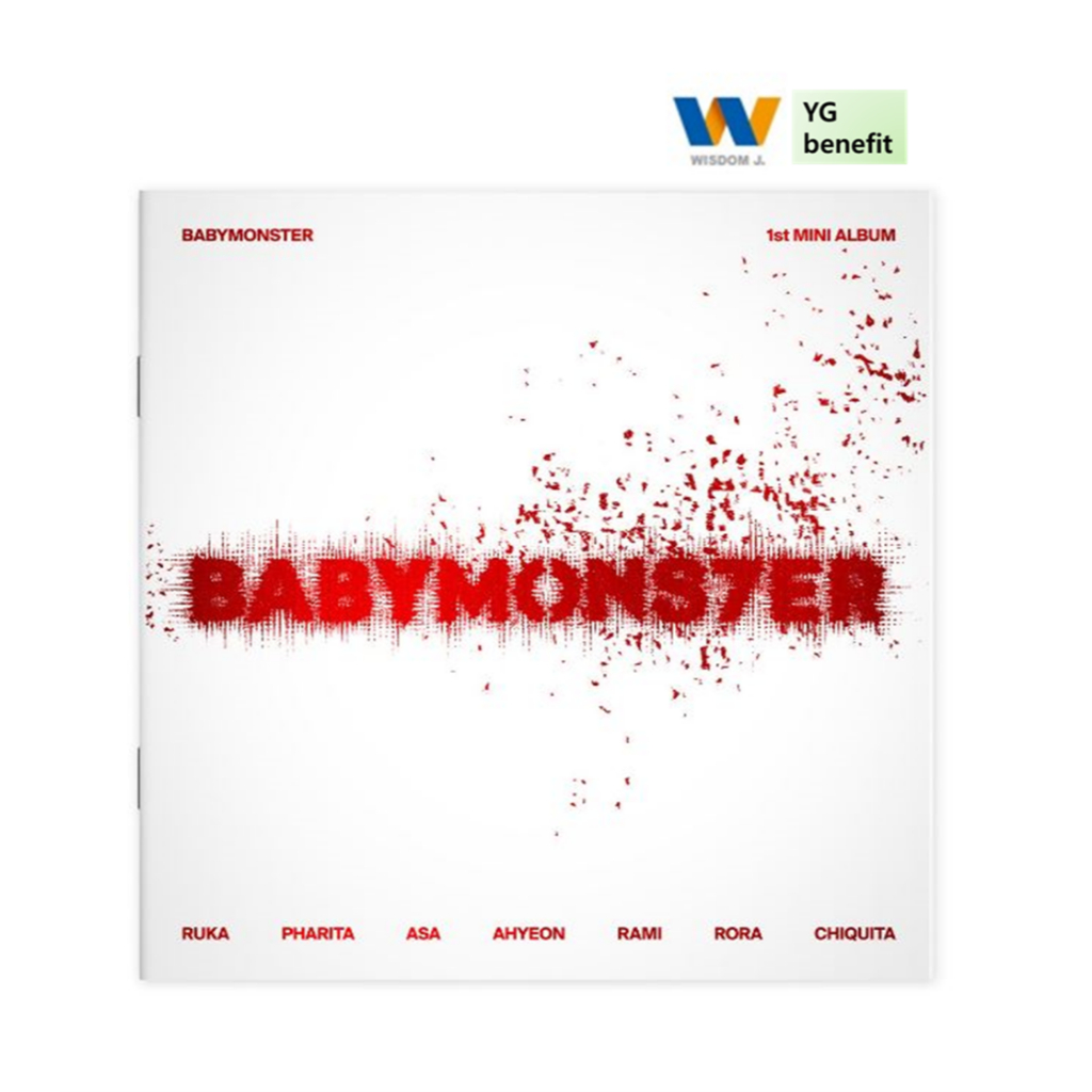 Yg POB[官方商品] BABYMONSTER 1st 迷你專輯 [BABYMONS7ER] 寫真集ver.