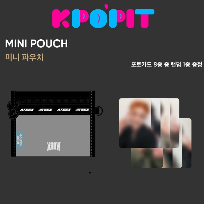 ATEEZ [GOLDEN HOUR : Part.1] MINI POUCH