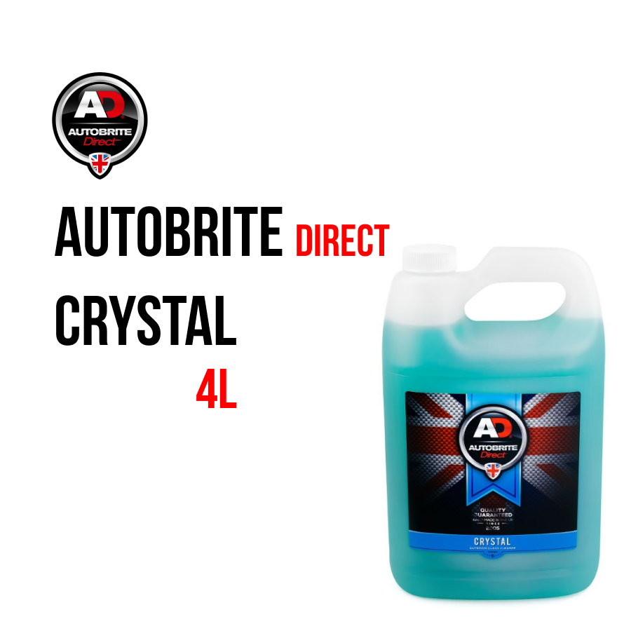 Ad Autobrite Direct Crystal 4L 玻璃清潔劑和無條紋飾面
