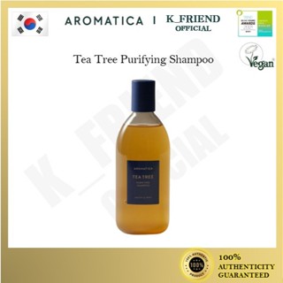 【AROMATICA】油性頭皮深層清潔茶樹淨化洗髮水400ML