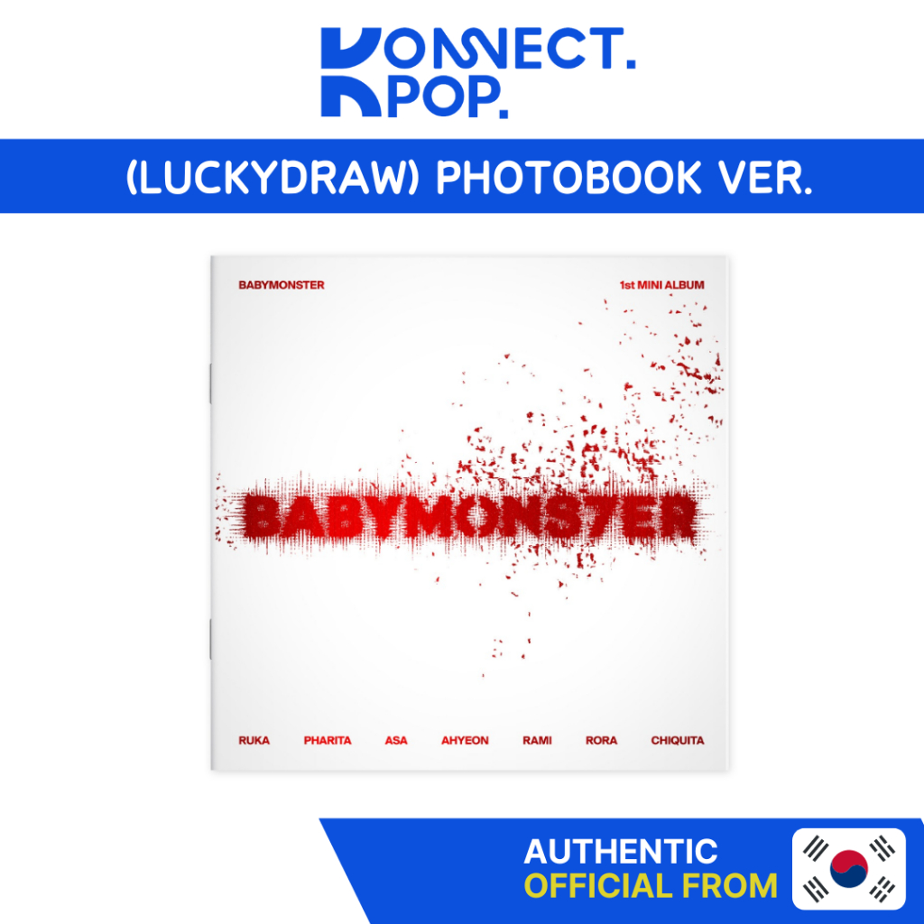 (LUCKYDRAW) BABYMONSTER - [ Babymons7er ]_Photobook ver