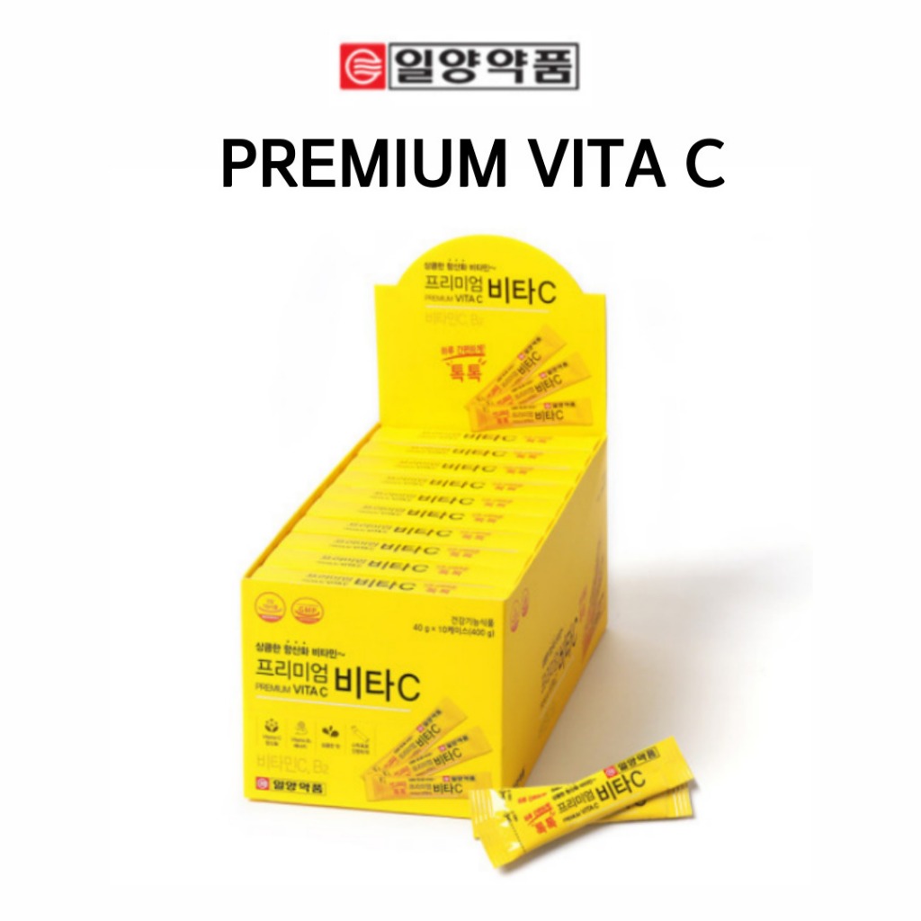 Ilyang 優質維生素 C 和 B2 補充劑含檸檬味 - 能量的日常保健補充劑 - B 維生素 C 補充劑 - 共 2
