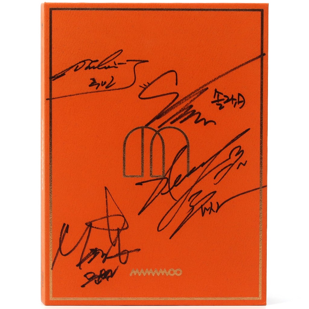 Mamamoo - 融化的手簽名親筆簽名促銷 CD 專輯 K-pop 2016