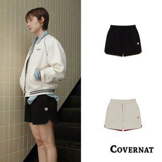 [COVERNAT]25SS韓國女裝 運動短褲 休閒短褲 春季舒適吸汗 短款 （多色任選）