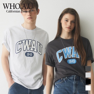 [WHO.A.U] Cwau 標誌 T 恤 | Whrpe3785u
