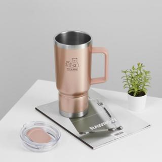 【ARTBOX OFFICIAL】 韓國 大不鏽鋼保溫杯 玫瑰金 770ml