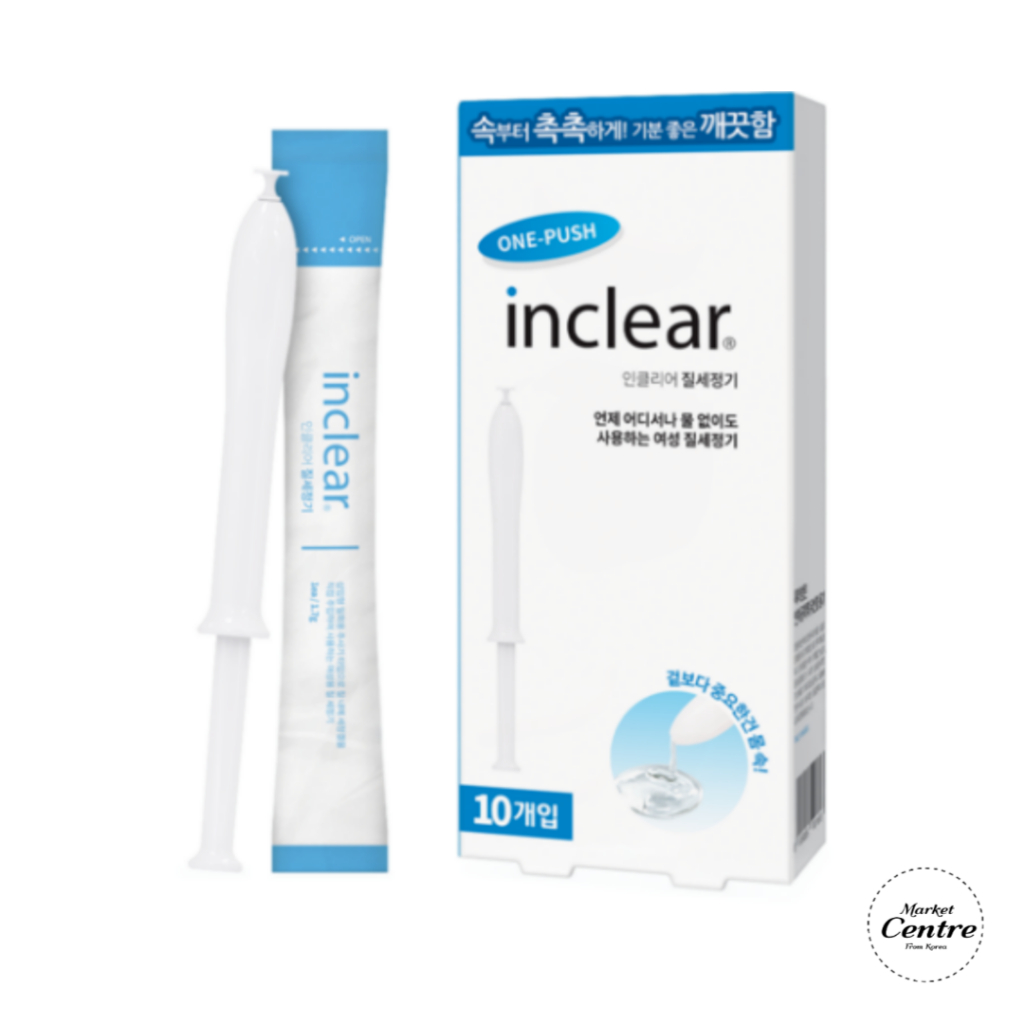 [inclear] 私密淨化凝膠 10支入 一次性免沖洗私密淨化凝膠