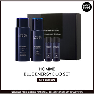 【現貨】LANEIGE EX DUO 蘭芝男士勁能啟用套裝 （化妝水+乳液）