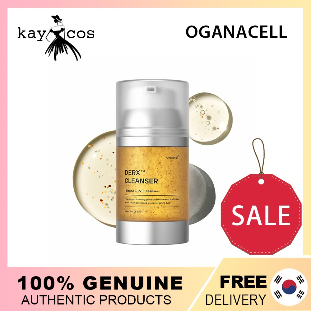 韓國 OGANACELL 高濃度胜肽透顏潔面乳 120ml 胜肽洗面露 肽龍捲風清潔劑 OGANA CELL