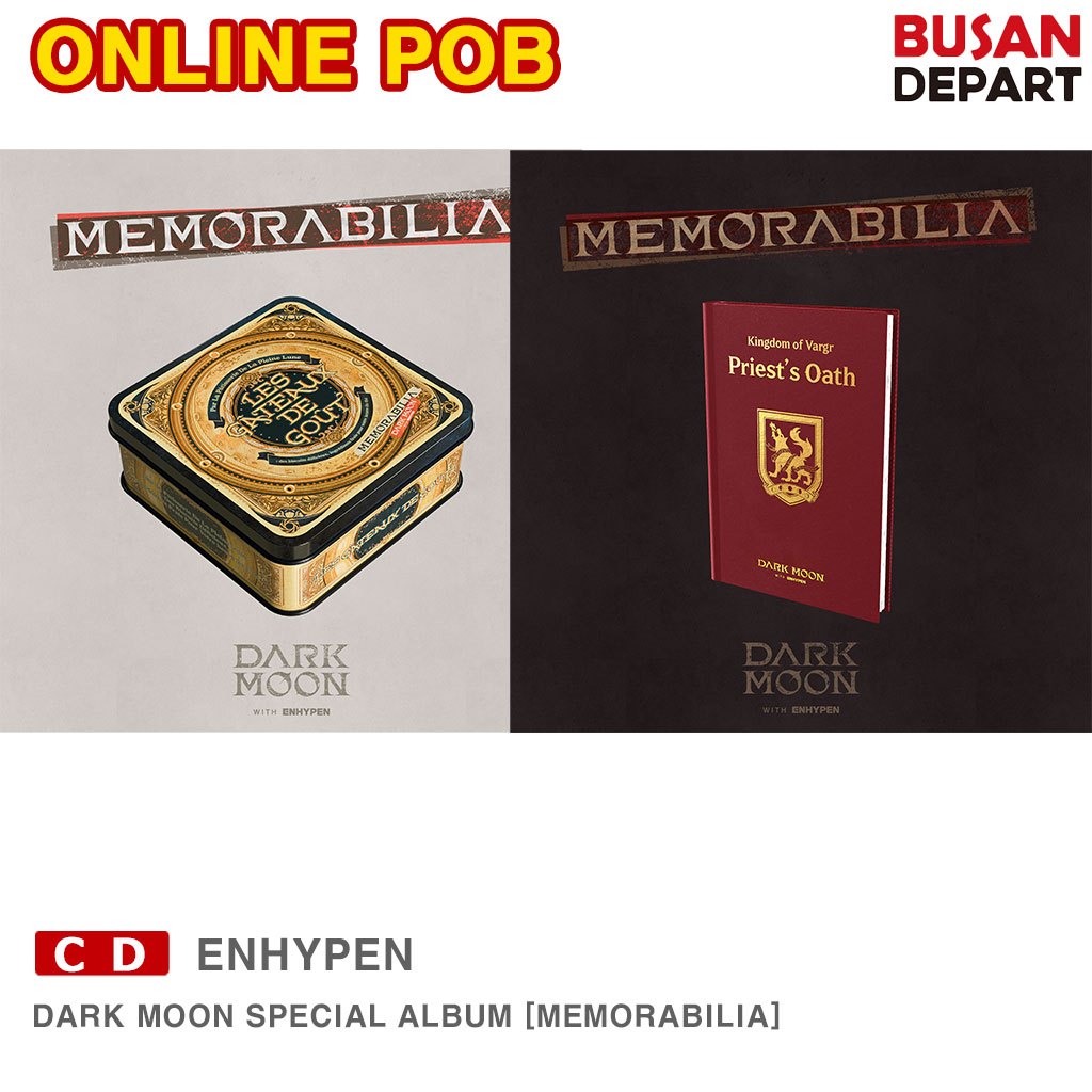 [ONLINE POB]ENHYPEN DARK MOON SPECIAL ALBUM [MEMORABILIA]