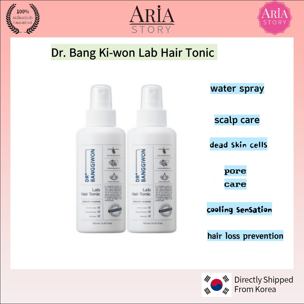 博士 Bang Gi-won Lab hair Tonic 150ml,水噴霧,頭皮護理,死皮細胞,毛孔護理,防脫髮,降