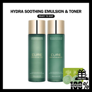 金貞文蘆薈 Cure Hydra Soothing 化妝水＋乳液組 130ml+130ml 溫和補水 舒緩保濕
