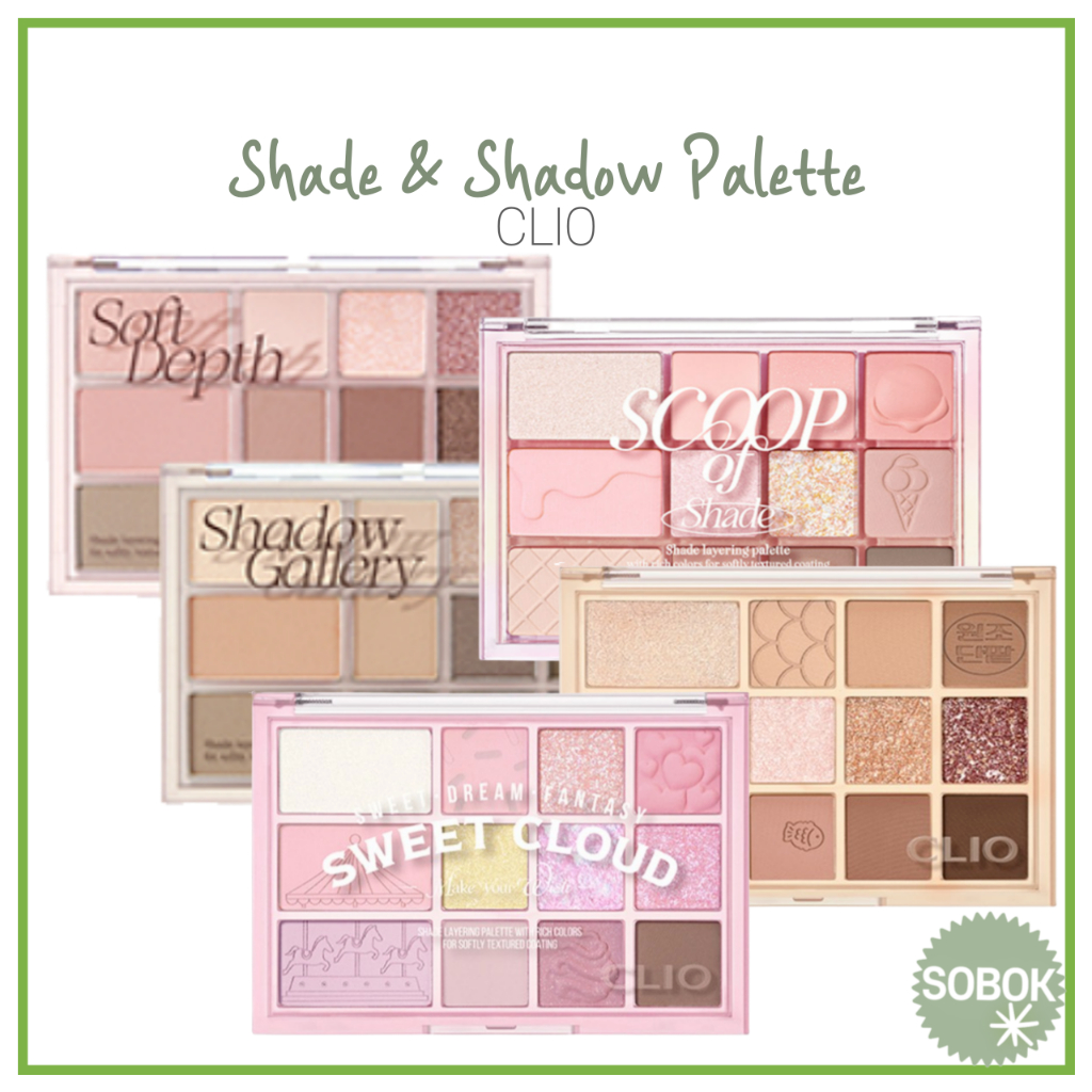 [CLIO] (+new) 眼影 Shade &amp; Shadow Palette 5色 眼影盤
