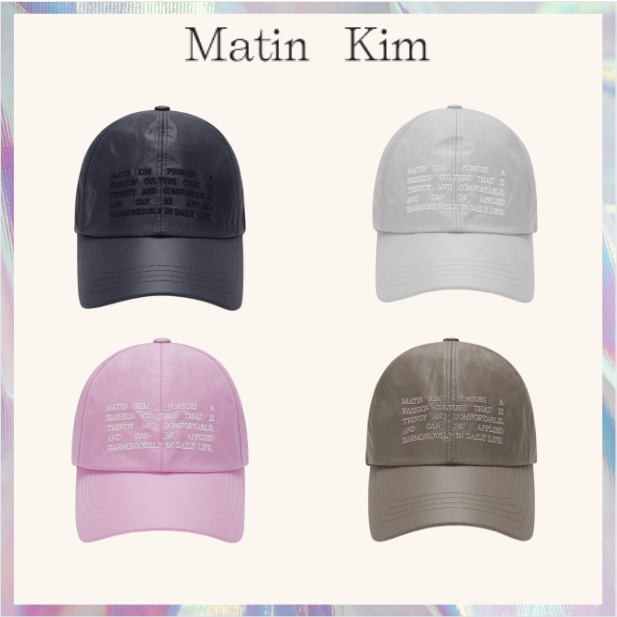 [MATIN Kim] CRISP HERITAGE 球帽 4 色