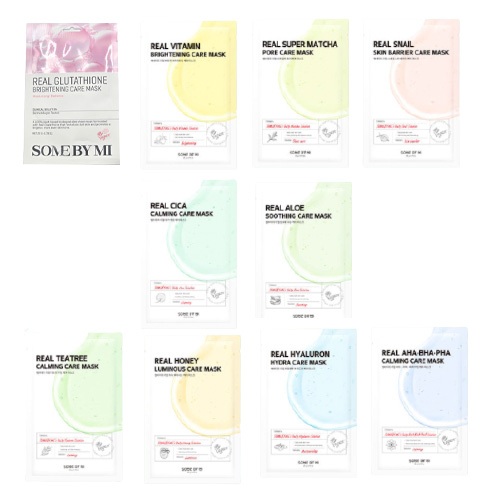 [SOME BY MI] 真正的護膚面膜10片 Real Skin Care Mask 10ea