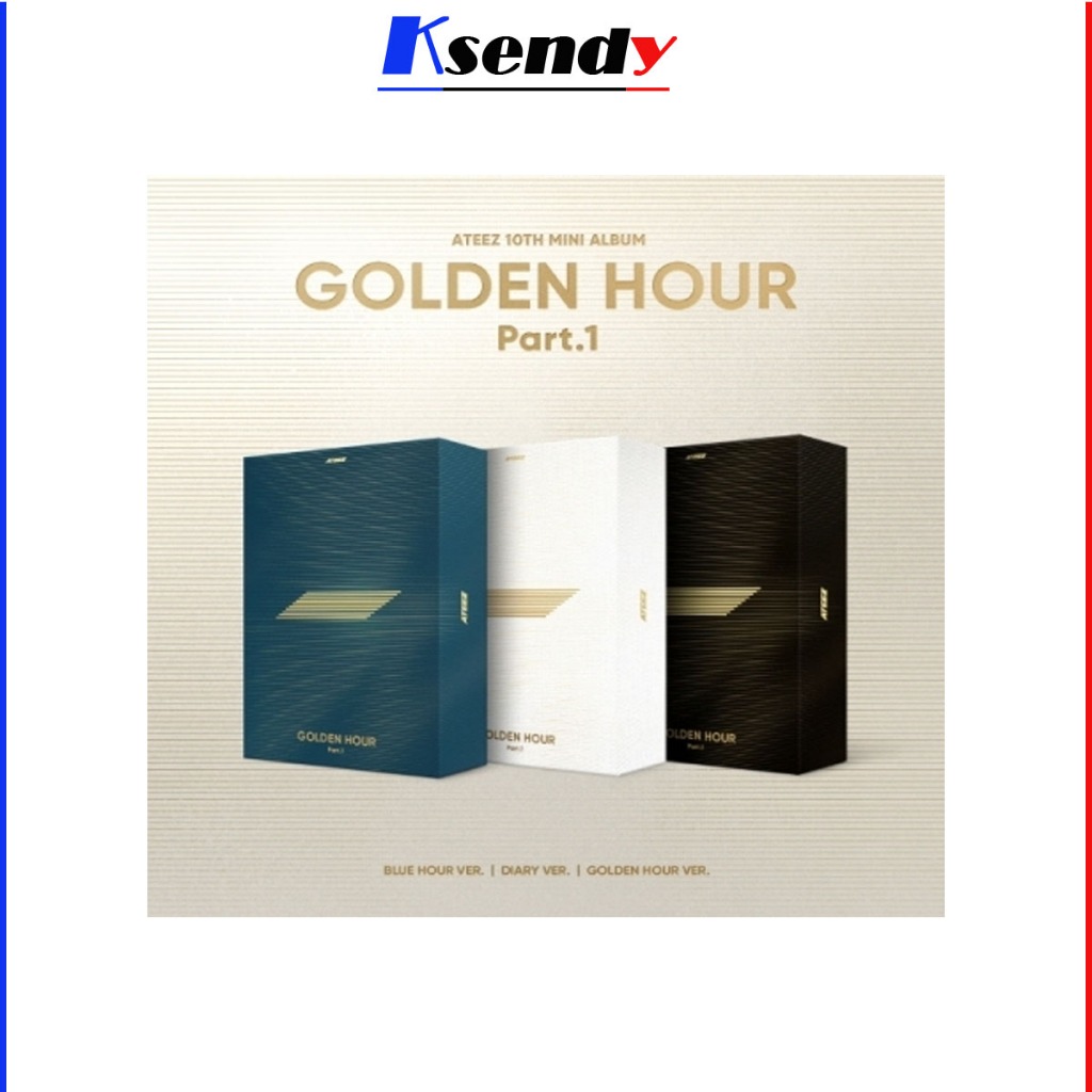 Ateez 10th 迷你專輯 - GOLDEN HOUR: Part.1 CD