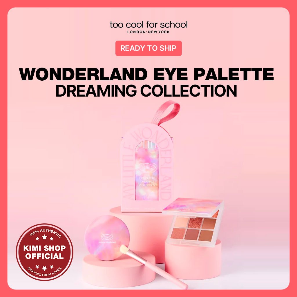 [TOO Cool FOR SCHOOL] Tag Wonderland 夢幻系列眼影盤+腮紅+手鏡