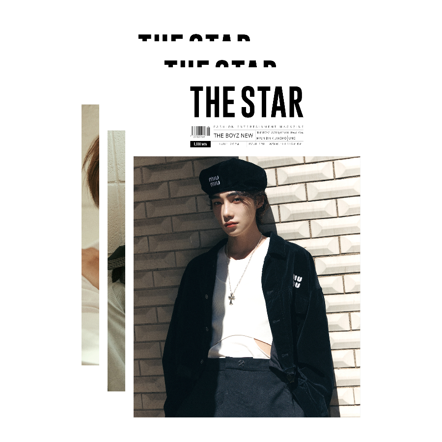 THE STAR Korea 6月號 2024 THE BOYZ NEW, KEVIN, JACOB, 韓國雜誌