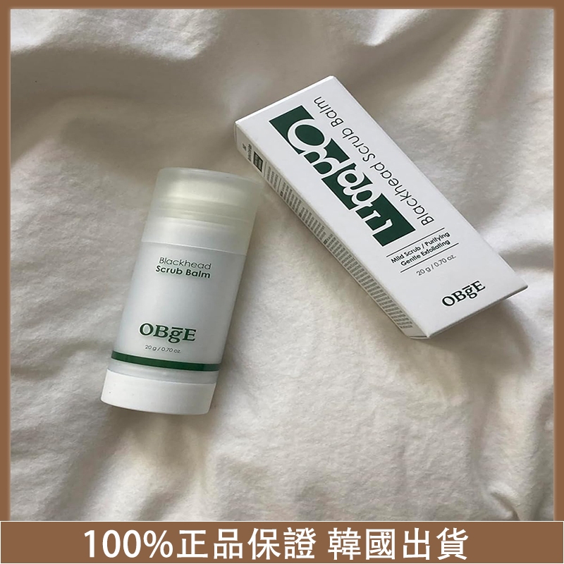 韓國 [OBgE] Blackhead SCRUB BLAM茶樹控油黑頭潔面棒 20g