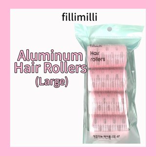 [fillimilli] 髮捲 瀏海捲 定型髮捲 空氣瀏海 髮根夾 瀏海髮捲 超大髮捲 (大) 4p 韓國