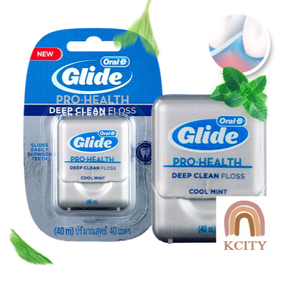 [KCITY] Oral-B Glide Pro Health 深層清潔牙線 40 m / 清涼薄荷