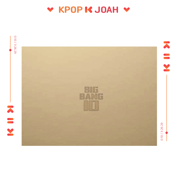 BIGBANG [BIGBANG10 THE LIMITED EDITION] 10th Anniversary