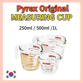 [量杯] Pyrex - 原裝量杯玻璃刻度 250ml / 500ml / 1L