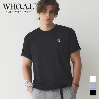[WHO.A.U] Steve Head Patch 短袖 T 恤 | WHRPE2592U