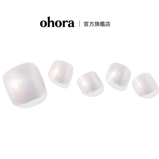 【ohora】 凝膠指甲貼(彩繪) P Glow Beam 官方旗艦店/貓眼磁力/銀色