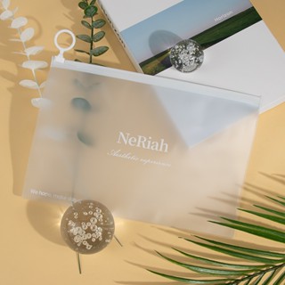 [Neriah] 半透明旅行用防水袋 皮膚管理 化妝品 洗漱用品 收納