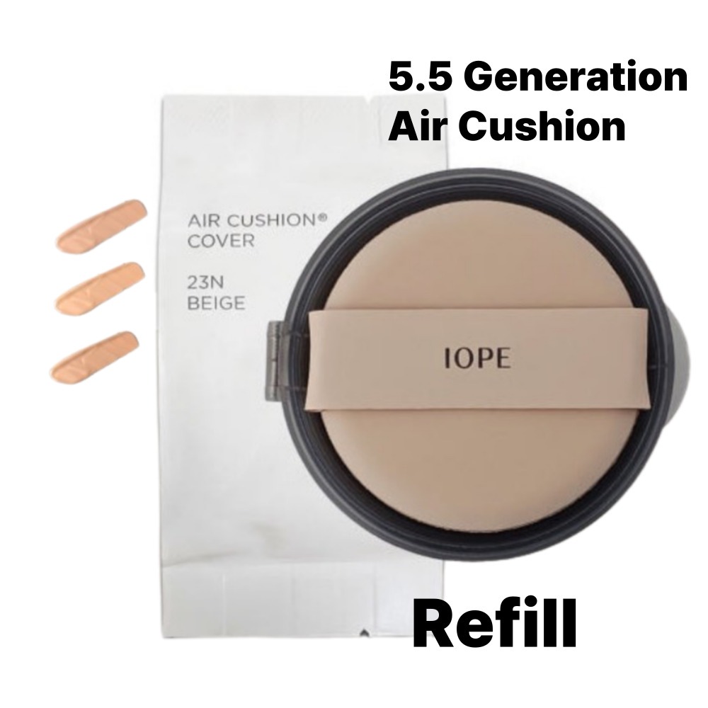 艾諾碧 [IOPE] 補充裝 5.5 代遮瑕氣墊粉底 SPF50 PA+++ 15g